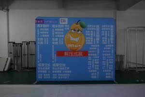 10ft straight tension fabric display curved fabric display stretch fabric display booth tension fabric exhibition stands 20x20 tension fabric displays