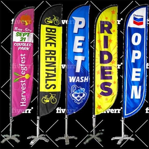 Feather Flags- Perfect for Helping Any Business Acquire New Customers